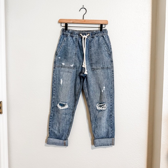 Forever 21 Denim - Forever 21 Blue Distressed Women Jeans